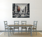 Paris Art Canvas on the wall