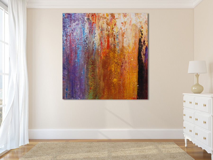 Beauty of Colors on the wall