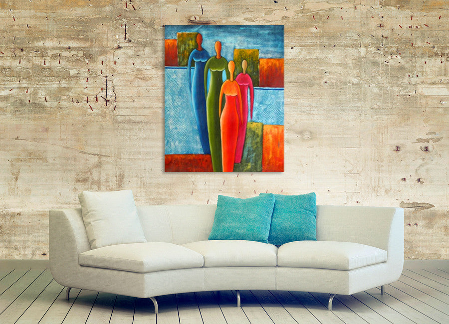 Multitude on the wall