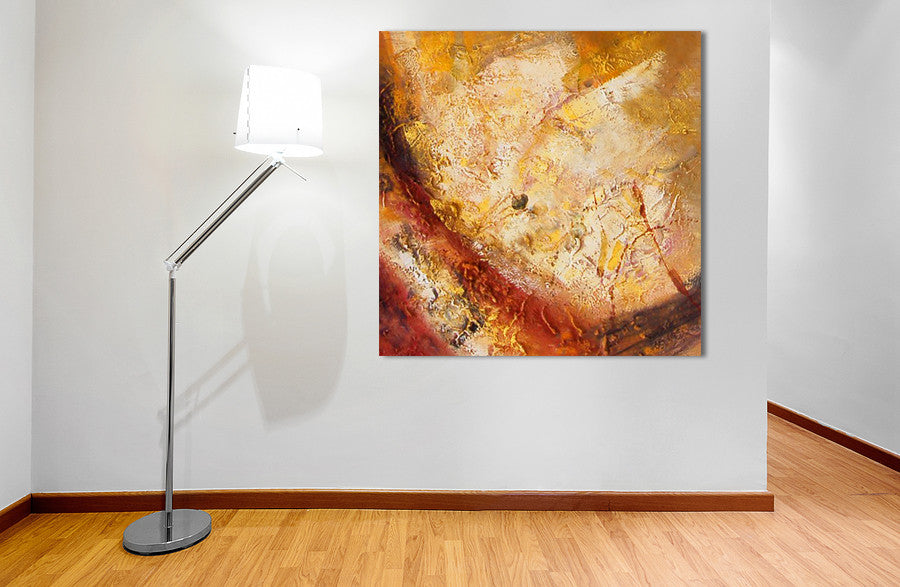 Core of Earth on the wall