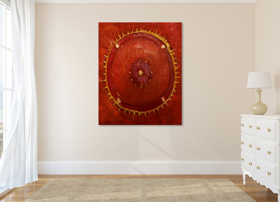 A Different Sun on the wall