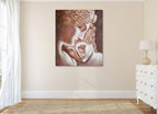 Beloved Two on the wall