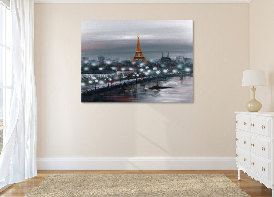 Paris at Night on the wall