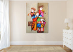 Orchestra on the wall