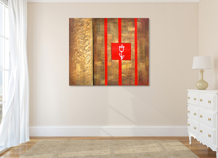 Red Lines on the wall