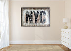 NYC on the wall