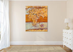 Earth I on the wall