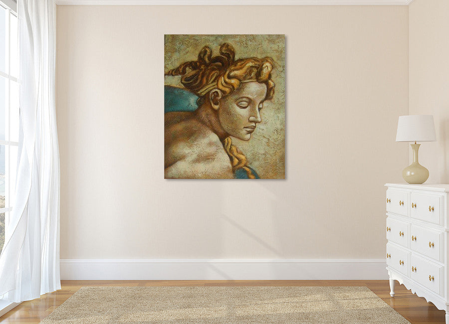 Greek Enchantress on the wall