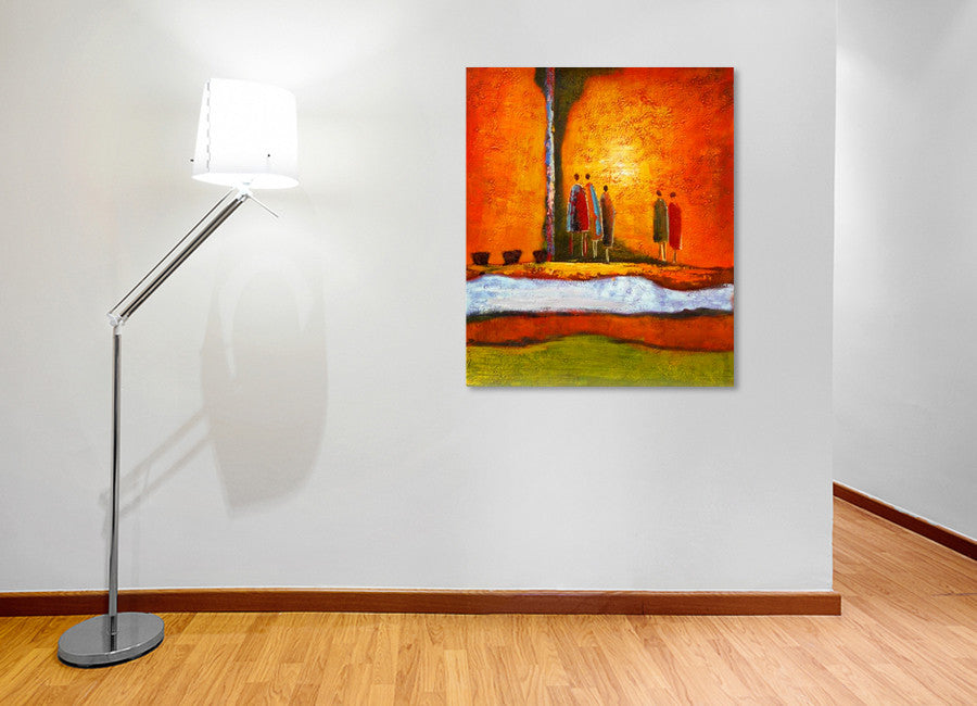 Boundary on the wall