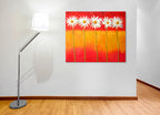 Daisies One on the wall