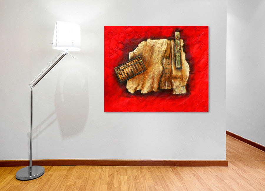 Abacus on the wall