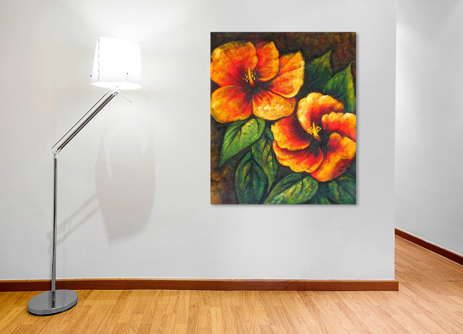 Blossom Two on the wall