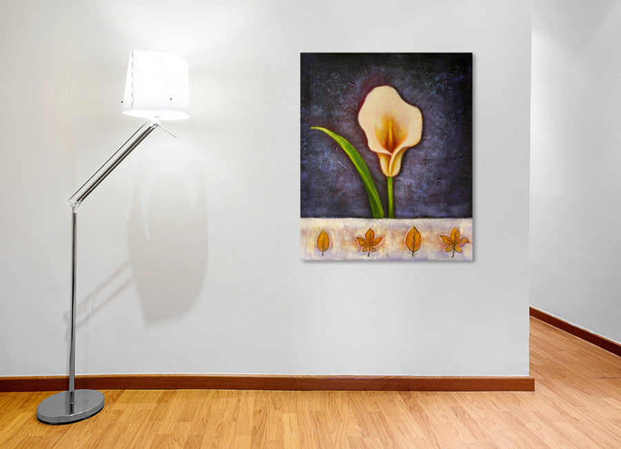 Unblemished on the wall