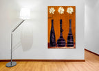 Cheerful Threesome on the wall