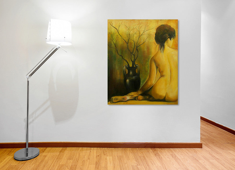 Sensual Siren on the wall