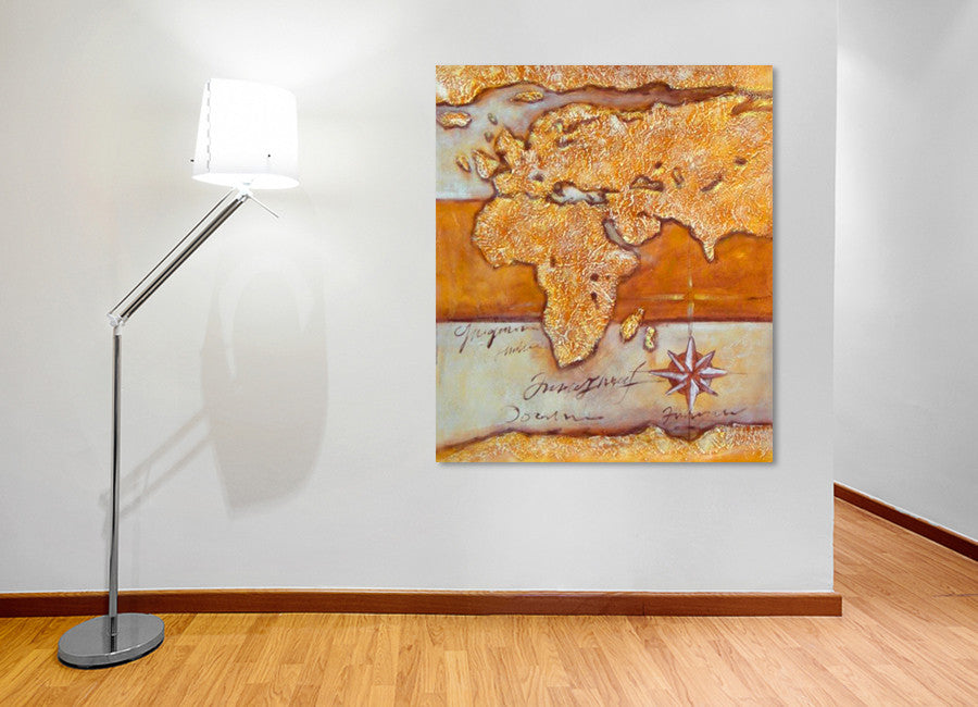 Earth I on the wall