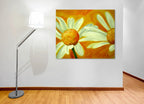 Daises Two on the wall
