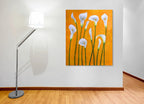 Playful Lilies on the wall