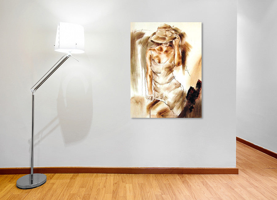 Hidden on the wall