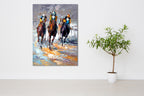 Winning Horse on the wall