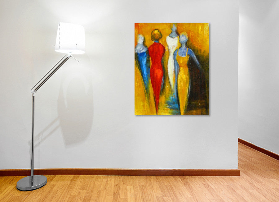 The Models on the wall