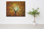 Burning Bush on the wall