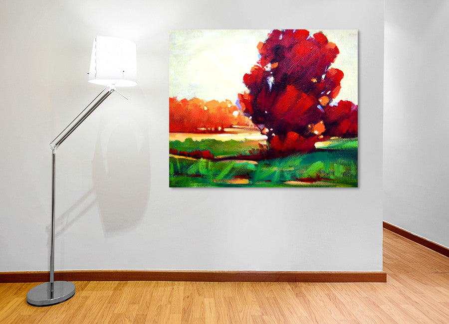 Island of Serenity on the wall