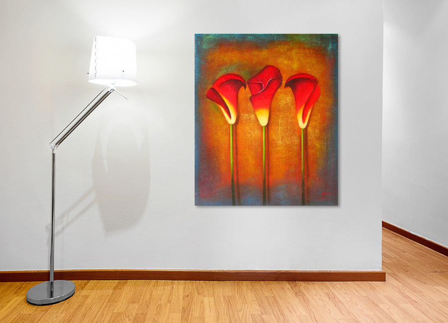Beauty in a Row on the wall