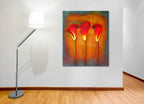 Beauty in a Row on the wall