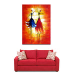 Ballerina on the wall
