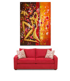 Exotic Dancer on the wall