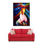 The Gypsy on the wall