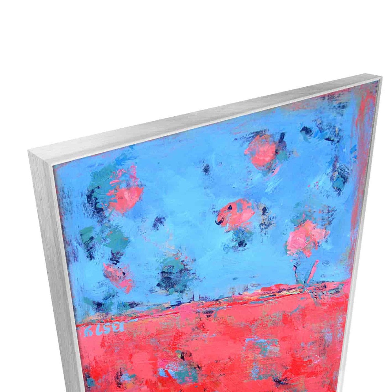 Brooke Howie | Red Blue Abstract