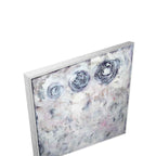 Brooke Howie | White Abstract with Circles