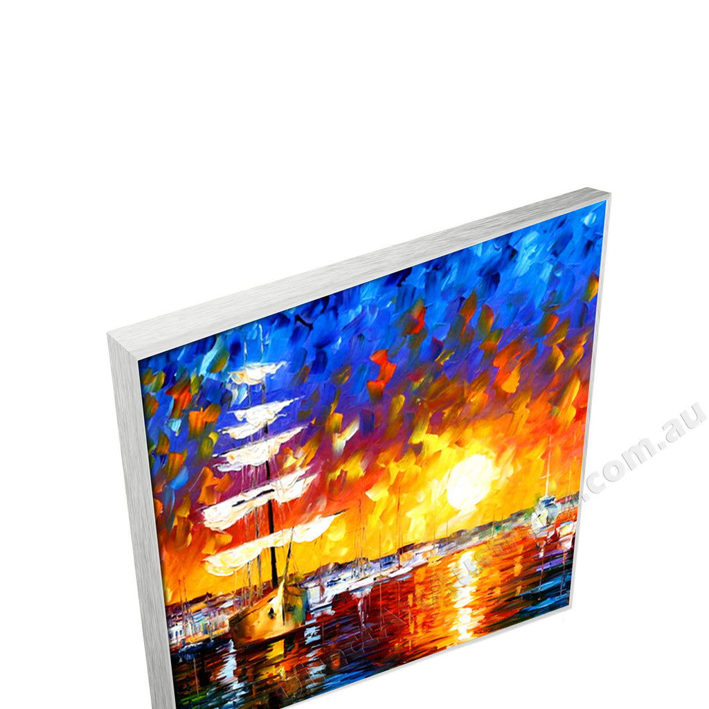 Silver Floating Frame