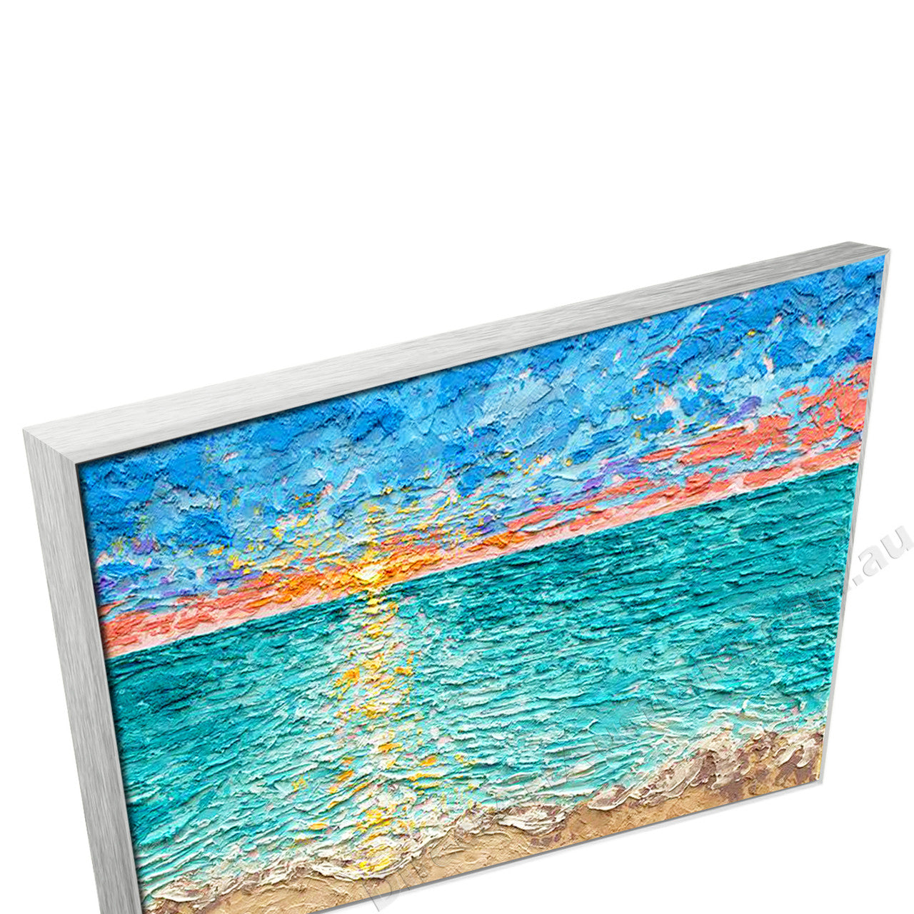 Silver Floating Frame