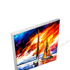 Silver Floating Frame
