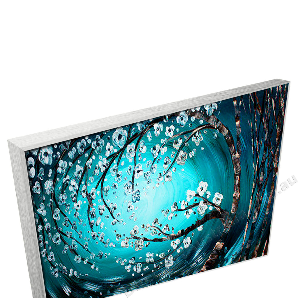 Silver Floating Frame