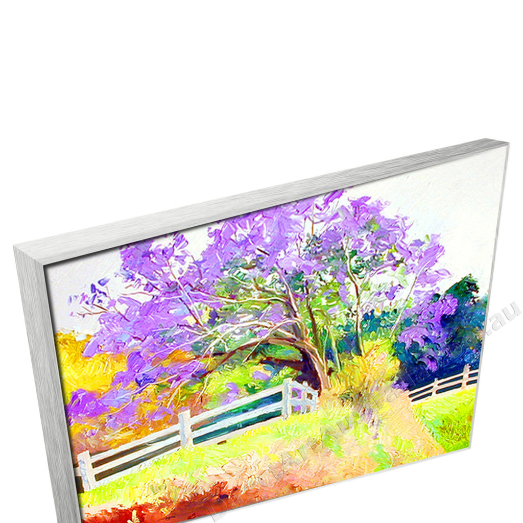 Silver Floating Frame