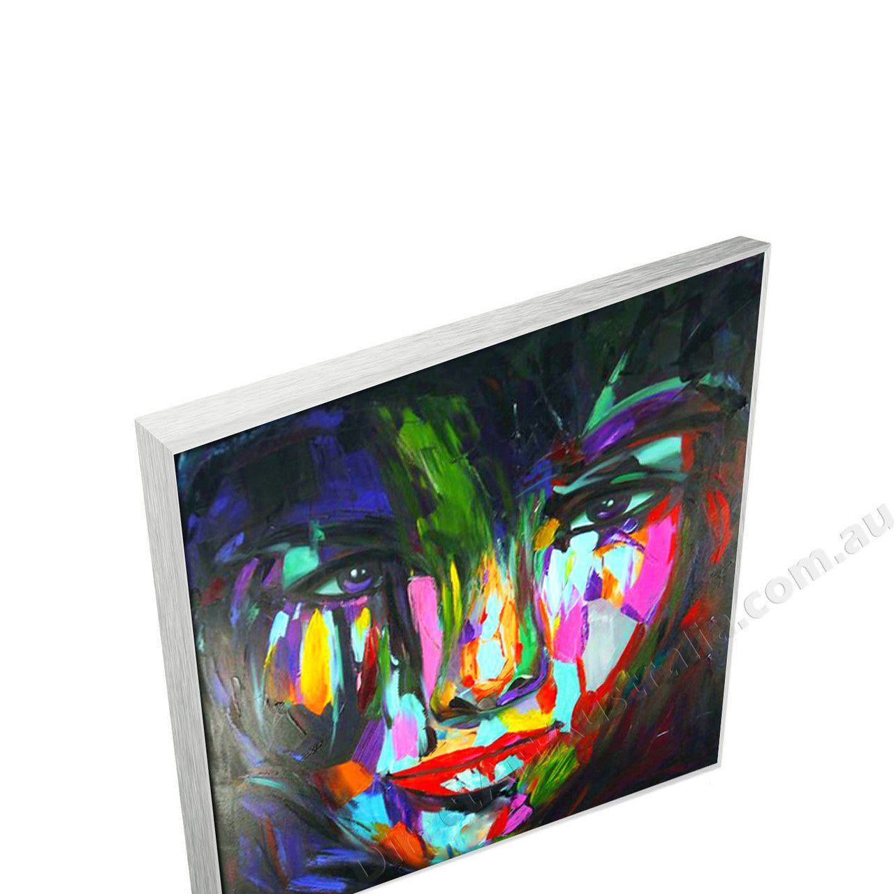 Silver Floating Frame