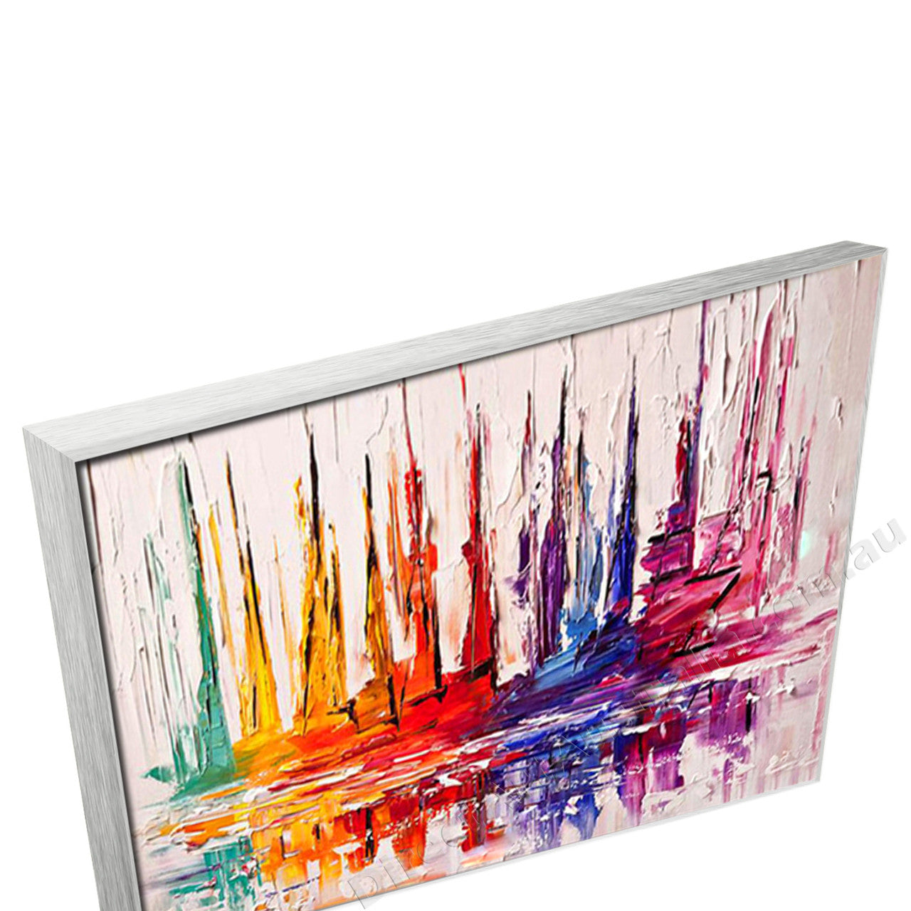 Silver Floating Frame
