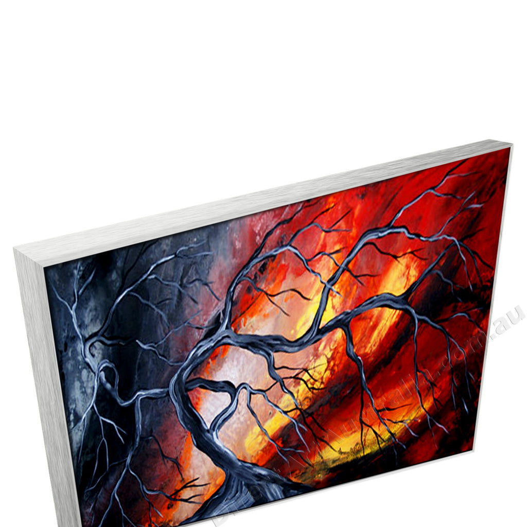 Silver Floating Frame