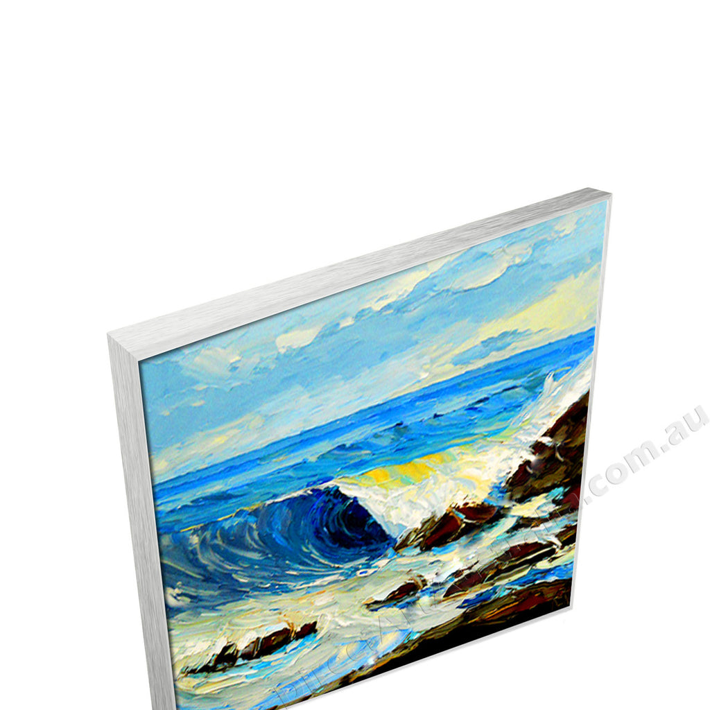 Silver Floating Frame