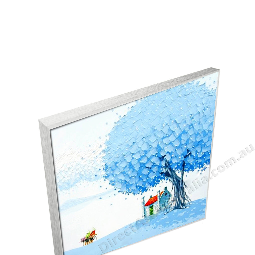 Silver Floating Frame