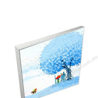 Silver Floating Frame