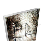 Silver Floating Frame