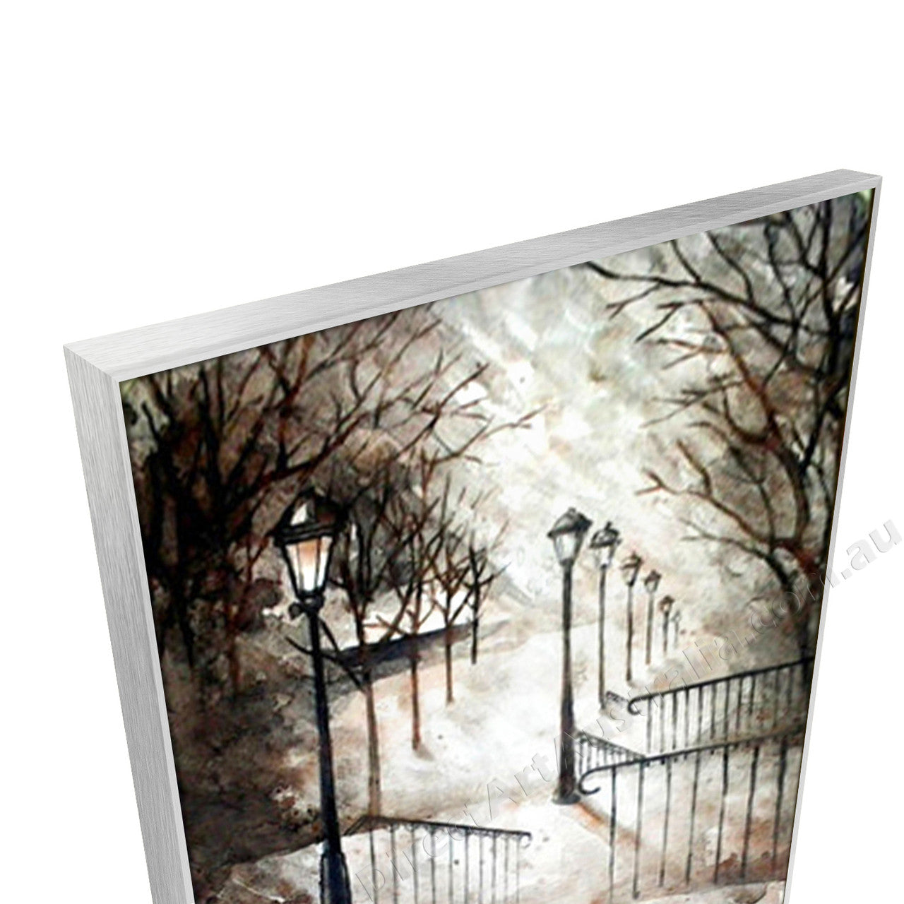 Silver Floating Frame
