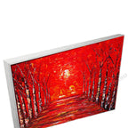 Silver Floating Frame