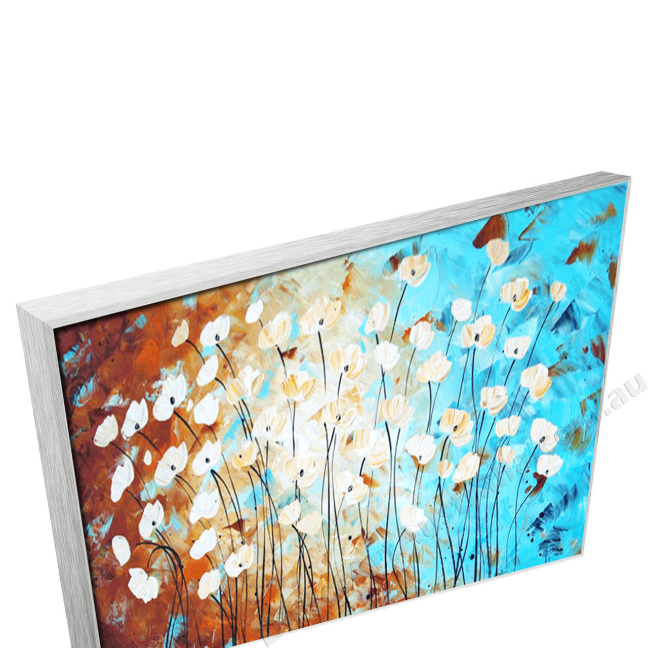 Silver Floating Frame