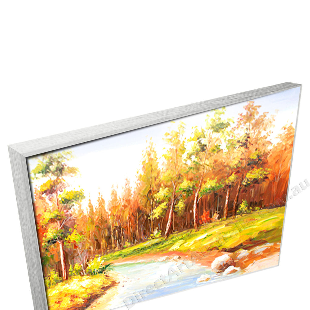 Silver Floating Frame